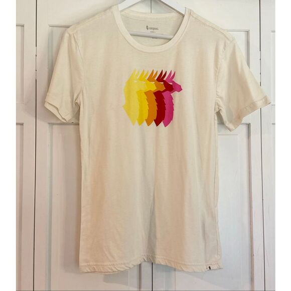 Cotopaxi llama sequence white tshirt size small - Picture 4 of 10